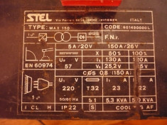 invertor sudura Stel Max 150 foto