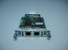 Voice interface card CISCO VIC-2FXS - 2 porturi de voce foto