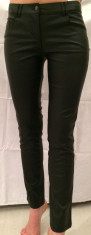 Pantaloni din piele ecologica, leather look Pimkie - Superbi !! foto