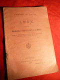 Minister Justitie- Lege Org si Unificare Corp Advocati - Ed. 1923, Alta editura