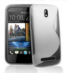 Husa Gel TPU S-Line HTC Desire 500 Transparenta foto