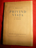 G.Ibraileanu - Privind Viata - Prima Ed. 1930 cu un portret de St.Dimitrescu, Alta editura