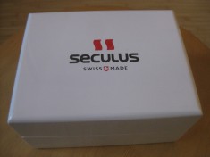 REDUCERE 30 LEI! CUTIE LEMN CEAS COLECTIE ELVETIAN MARCA SECULUS