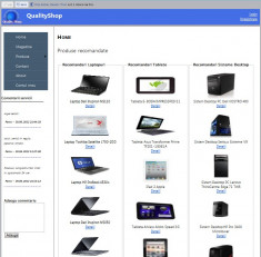 Proiect Website ASP NET SQL SERVER - Magazin online foto