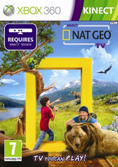 Nat Geo (National Geographic) TV: America the Wild - KINECT - Joc ORIGINAL - XBOX 360 - NOU si SIGILAT, foto