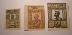 Lot 10 bani, 25 bani si 50 bani 1917 foto
