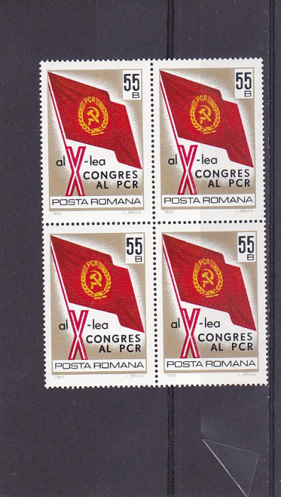 Congresul X,bloc de 4,Nr lista 705,Romania.