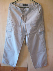 Pantaloni Marca BANANA REPUBLIC 100% ORIGINAL Culoare Gri Marime 33 sau M/L cumparat SUA foto