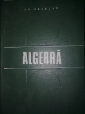Gh. Galbura - Algebra foto