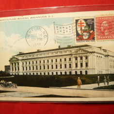 Carte Postala TCV cu vigneta Mos Craciun 1920 SUA