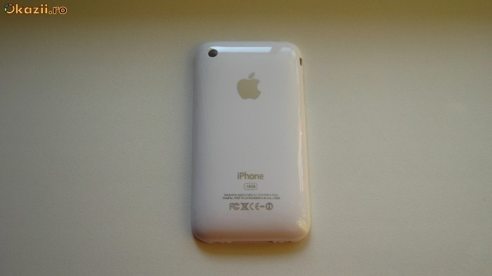Capac Carcasa Apple iPhone 3GS 16GB White Original | arhiva Okazii.ro