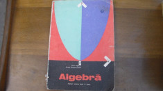 Algebra / anul - III- licee /an- 1966 foto