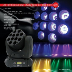 MOVING HEAD LED 12 X 12 WATT QCL 8-25 GRADE foto