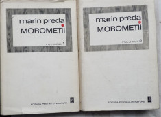 Marin Preda , Morometii , ELU , 1967 , 2 volume , volumul 2 in prima editie foto