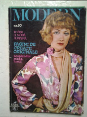 REVISTA DE MODA&amp;quot;MODERN&amp;quot;1971 foto