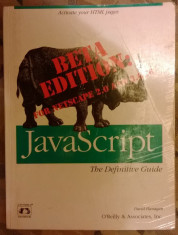 JavaScript - The definitive guide (Lb. engleza) foto
