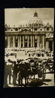Roma - La Basilica di S Pietro Circulata 1968 - Timbru Italia ff3-664 foto