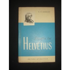 H. N. MOMDJIAN - FILOZOFIA LUI HELVETIUS (1962)