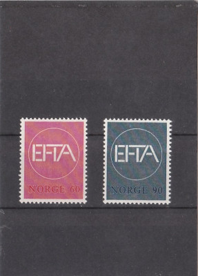 EFTA Norvegia 1967 foto