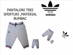 BERMUDE ADIDAS ,MATERIAL BUMBAC ,MODEL 2015,LIVRARE GRATUITA foto