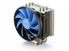 COOLER DEEPCOOL PENTRU PROCESOARE INTEL LGA 775/1150/1155/1156 + TOATE PROCESOARELE AMD...130W...VENT 120MM...SILENTIOS !!...NOU !! ...GARANTIE !! foto