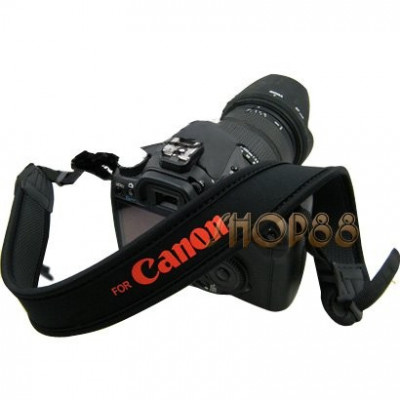 suport gat flexibil inscriptionat Camera Grip Neck Strap Canon DSLR foto
