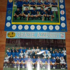 trei postere de colectie Italia 1990 si 1994 Cupa Mondiala World Cup Gianni Rivera (poster)