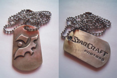 Dog Tag Militar(DogTag) Starcraft Protoss, Legacy of the Void foto