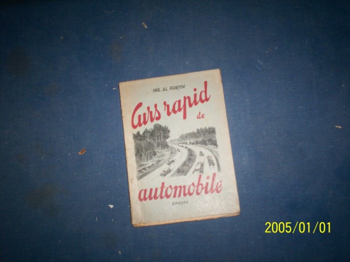 CURS RAPID DE AUTOMOBILE- AL RUBTOV/1944