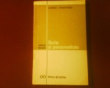 Andrei Athanasiu Scris si personalitate, editie princeps, Alta editura