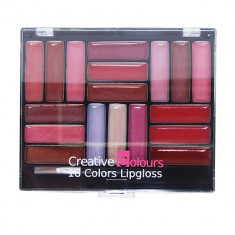 Set 18 Culori luciu de buze ( lipgloss ) Creative Colours foto