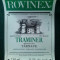 ETICHETA VIN ROMANESC PENTRU EXPORT ROVINEX TRAMINER - 1995