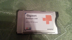 CAM CI PREMIUM CAM GIGASET PCMCIA DVB PC CARD / adaptor cam ci gigaset TDT PREMIUM foto