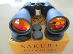 BINOCLU SAKURA 60 X 90 - SUPER CADOU ( VANATOARE , PESCUIT , AIRSOFT , BUSHCRAFT ) CU LENTILE TRATATE ANTIREFLEXIE ! foto