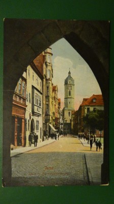 Jena - Blick in die Johannisstrasse - Vedere Germania necirculata foto