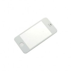 Geam / sticla carcasa fata pentru touchscreen Apple Iphone 4, 4S alb NOU foto