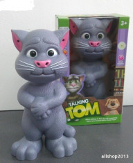 Talking Tom Cat - jucaria vorbitoare - repeta dupa tine !!o alegere perfecta pt un cadou ideal!!! foto