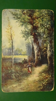 Vedere pastel nr 277/2 - Imprimata Austria - circulata foto