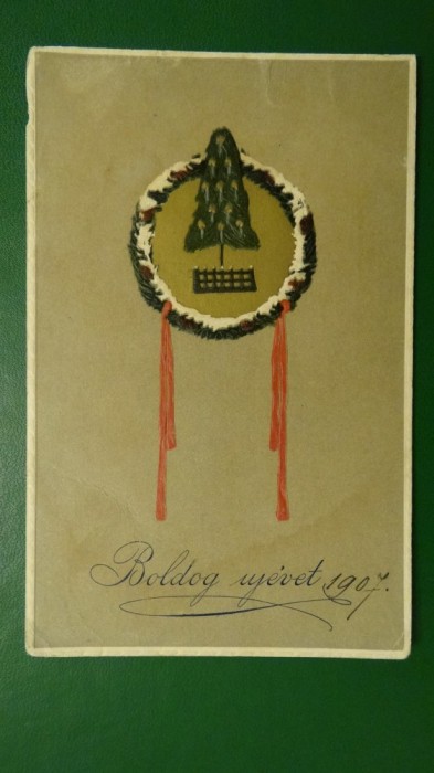 Boldog ujevet! An nou fericit! 1907, circulata