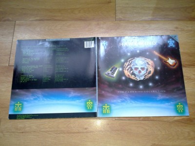 HAWKWIND - THE COLLECTORS SERIES (2LP , 2 Viniluri, 1986, CASTLE, Made in Germany) vinil vinyl foto