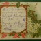 Carte postala - Flori in relief - circulata, fara timbru