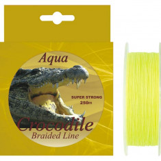 Fir textil Aqua Crocodile 250m pentru pescuit la somn si crap