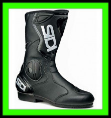 CIZME MOTO SIDI STRADA Black Rain Evo = 40 = Ghete Moto Atv Lungi foto