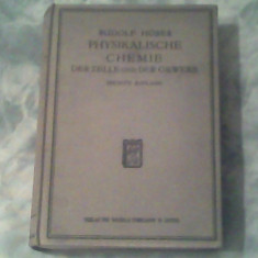 Psysikalische chemie-der zelle und der ge Hober