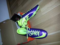 NIKE MERCURIAL VICTORY IV FG lila/galben neon foto