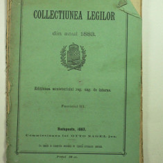 ISTORIA DREPTULUI IN TRANSILVANIA RESPECTIV UNGARIA - BUDAPESTA 1883