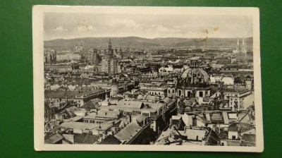 Viena - Panorama de la inaltime - vedere 8014 necirculata foto
