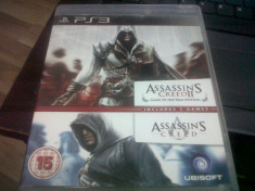 Assassins Creed 2 Goty Edition + Ac 1 Ps3 +multe alte jocuri foto