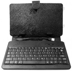 Husa tableta 7 inch cu tastatura USB - 116760 foto