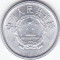 Moneda China ( Republica Populara ) 1 Fen 1983 - KM#1 UNC